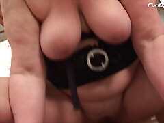 Busty mom Elli 67J gives an unforgettable blowjob, leaving a satisfied client in her wake.